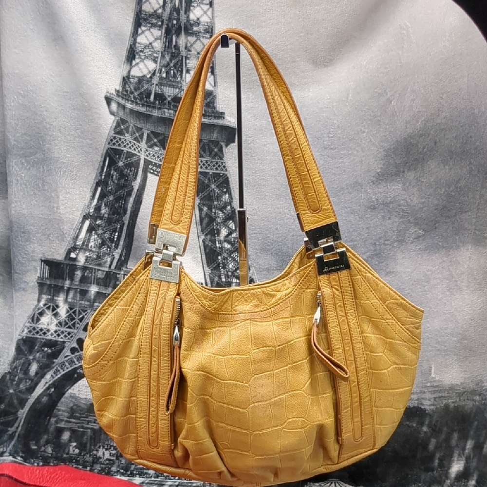 B. Makowsky Tan Leather Bag
